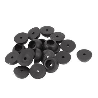 18MM Karet Bulat Hitam Bening D18 (Untuk Alas Kaki Meja) Rubber Feet Anti Slip Table Leg