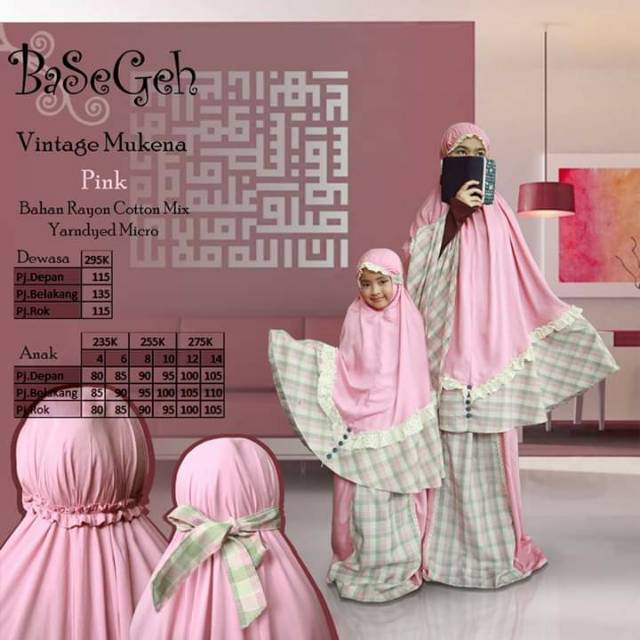 Mukena vintage basegeh dewasa #mukena basegeh#mukena vintage dewasa