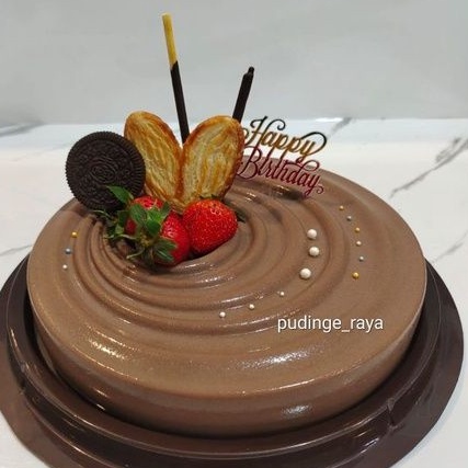 Puding sehat untuk ulang tahun 22cm Pekanbaru only