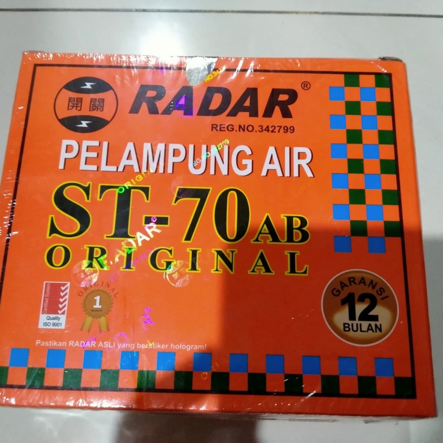 Radar pelampung tangki air