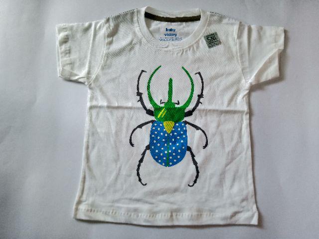  Grosir  dan ecer Kaos  Anak  Baby  Victory  Lusinan Size 1y 2y 