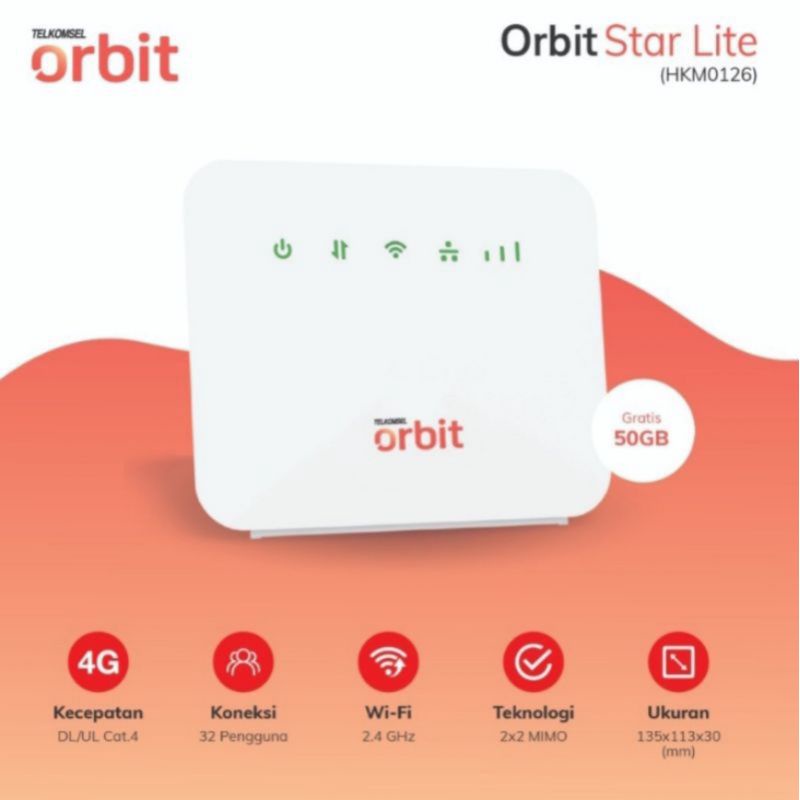 BNshop Myorbit Telkomsel ORBIT STAR LITE