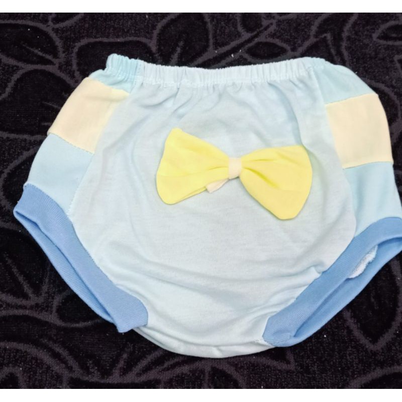 Celana dalam rok bayi perempuan 0-12 Bln Pita Berenda Princess isi 6 pcs Lucu  Celana Segitiga Bayi