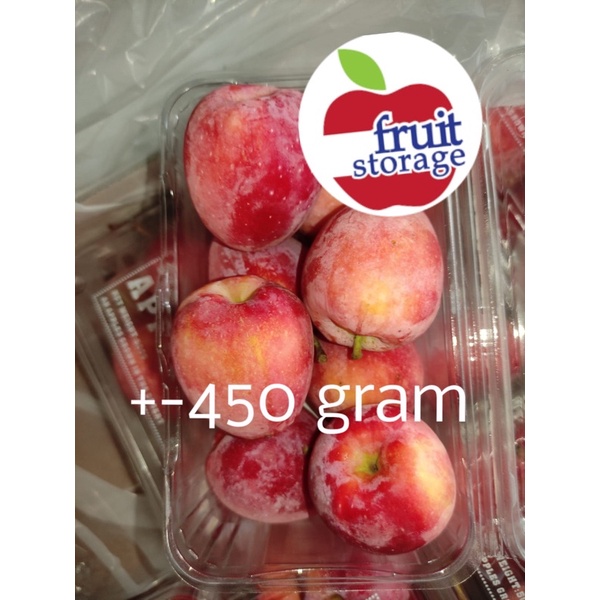 Buah Apel Candy Strawberry fresh import stroberi Apple apples