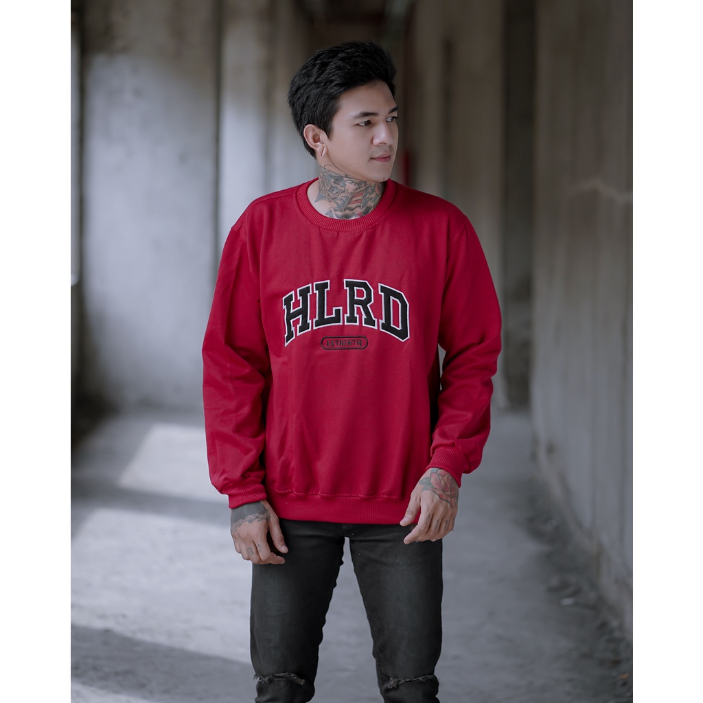 AUTHENTIC HOLYRIDER SWEATER MARUN // Sweatshirt Sweater Bordir Original