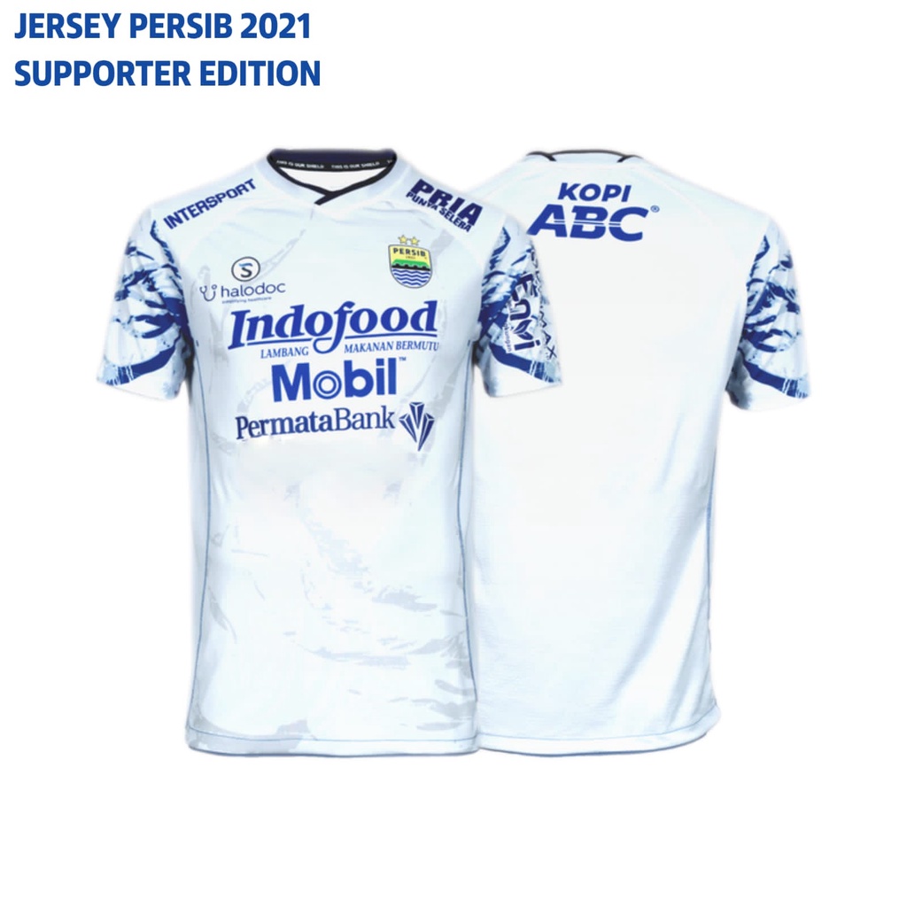 JERSEY ORIGINAL SUPORTER EDITION PERSIB BANDUNG AWAY PUTIH BISA TAMBAH NAMA SUKA SUKA BEST SELLER