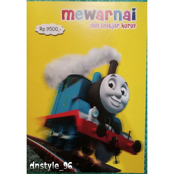 

Buku mewarnai anak Thomas/kereta