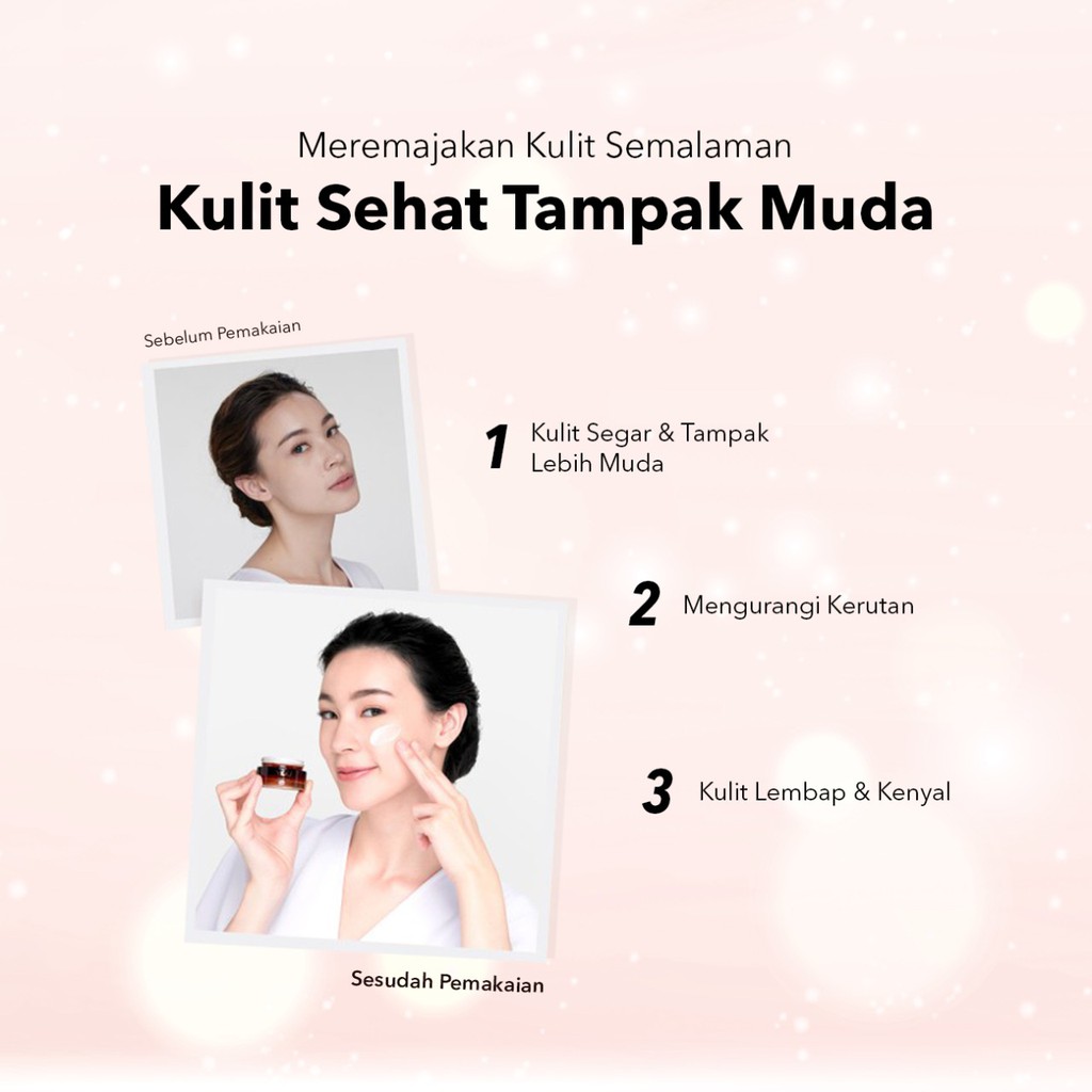 Kosmetik You Golden Age Revitalizing Night Cream / Krim Wajah Malam Hari 30g