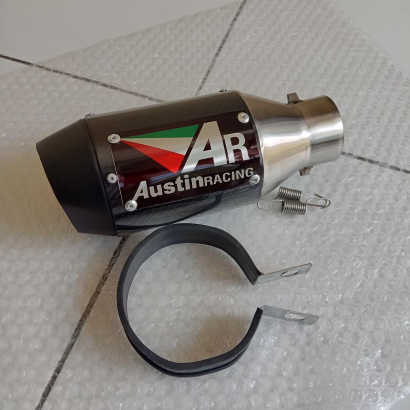 Slencer Silincer Knalpot Austin Racing Short pnp Vixion Cbr 150r ninja 250 fi R25 R15 Mx king Gsx R