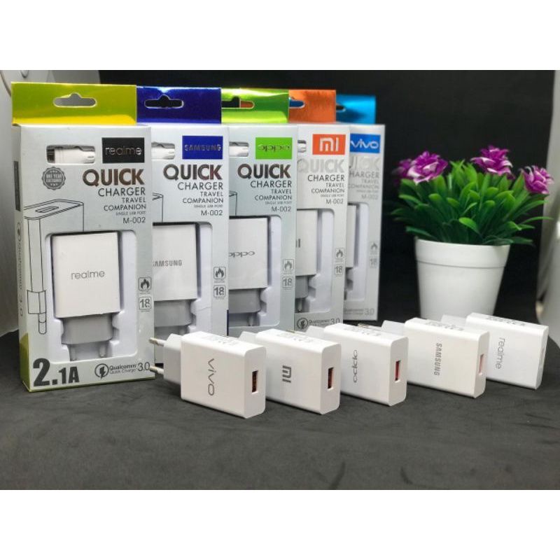 CHARGER BRANDED M-002 2.1A MICRO V8