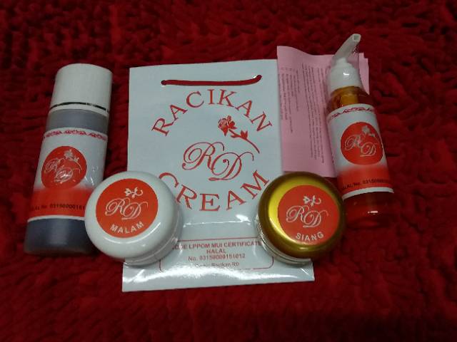 CREAM RACIKAN RD ASLI / PAKET PERAWATAN WAJAH