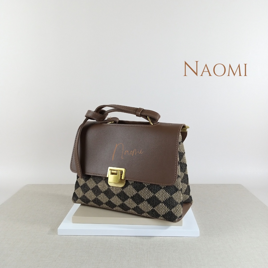 NAOMI - Tiffany Sling Bag Import - Tiffany Large - Tas Selempang Wanita - Fashion Bag Premium - Tas kado Wanita