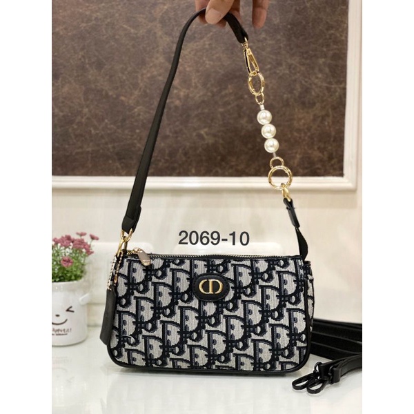 Tas Slempang Mutiara Wanita Kode 2069 2 Tali