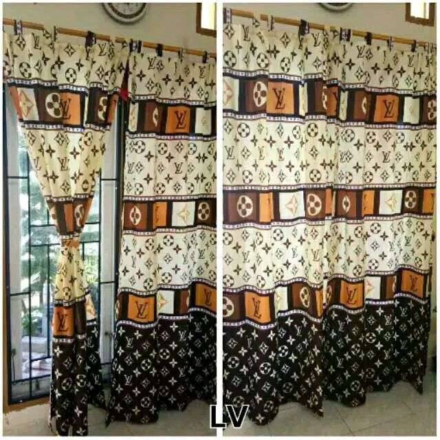 HORDENG PONI KARAKTER DAN MOTIF GORDEN PINTU 90*200cm GORDEN JENDELA 60*150cm