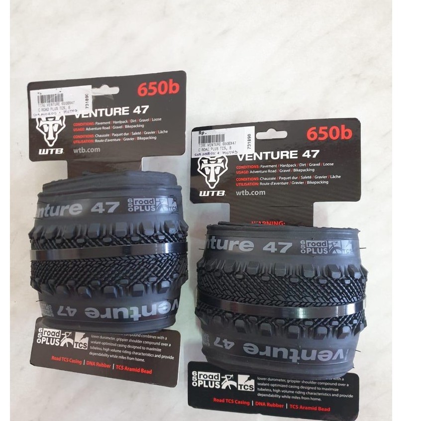 BAN LUAR SEPEDA WTB VENTURE 47 650B ROAD TCS
