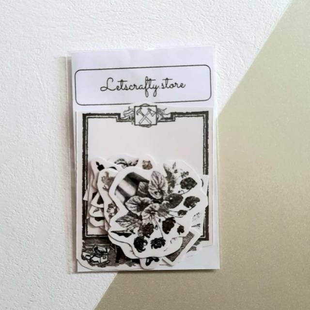 

Stiker Monochrome 01