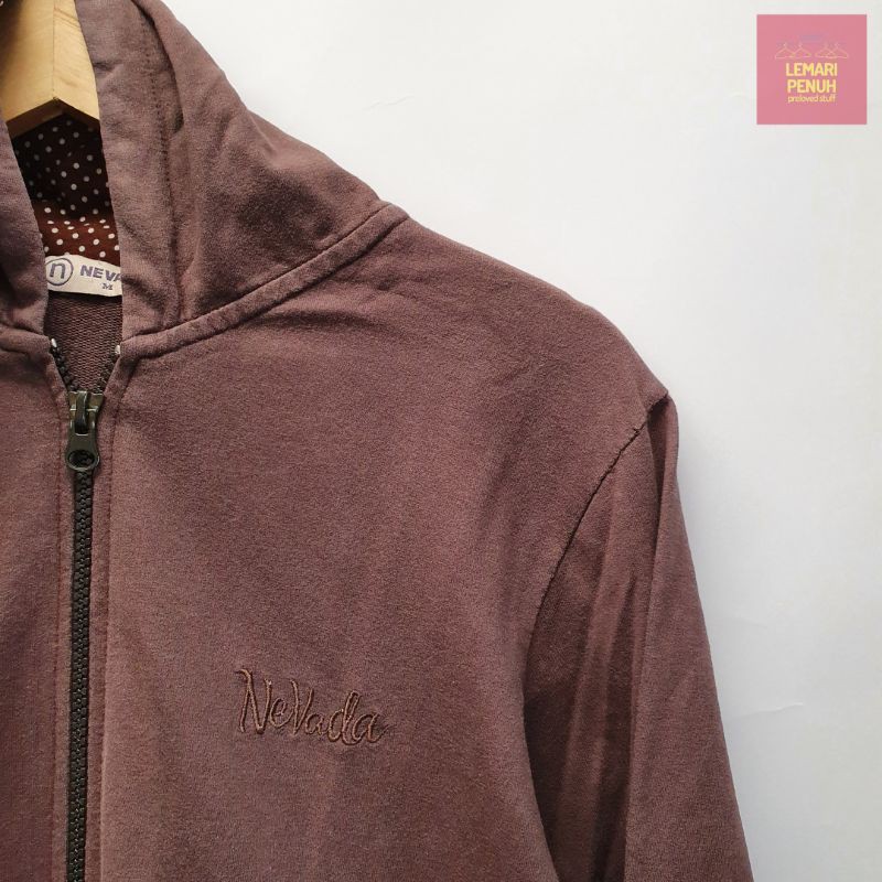 Preloved Jaket Nevada Coklat