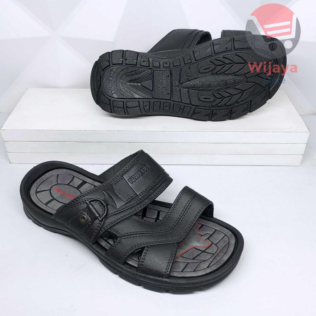 Sandal Slop Pria New Era MB 8034 Sendal Selop Karet Cowok Laki-Laki Kenyamanan dan Gaya untuk Setiap Hari