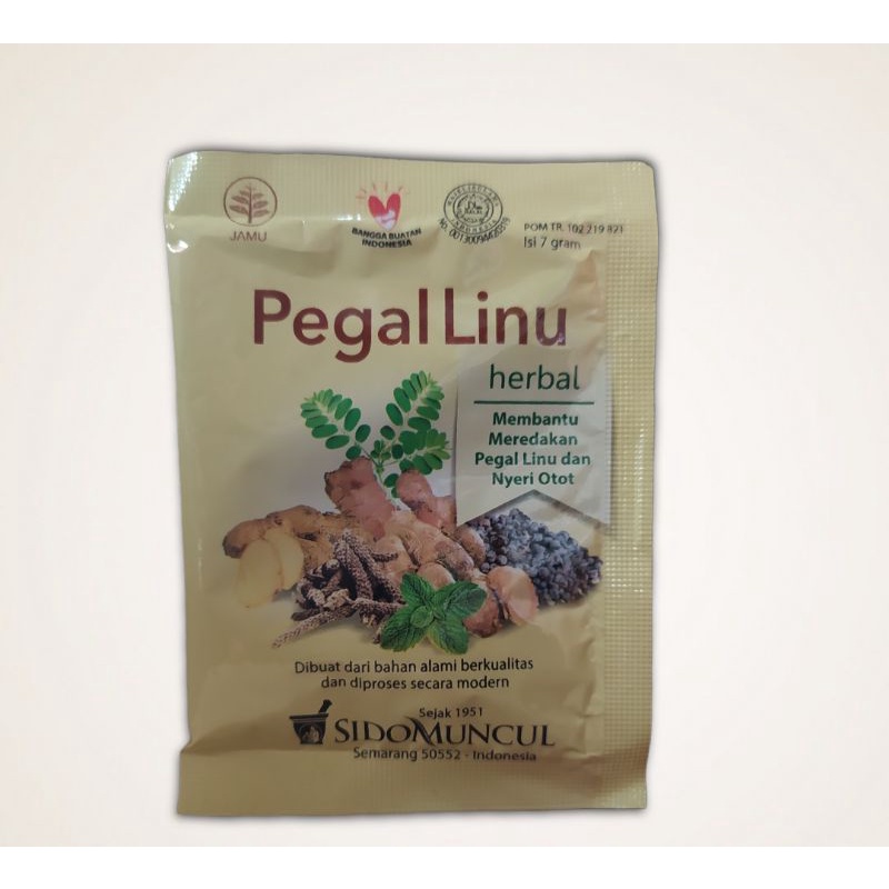 Jual Pegal Linu Jamu Sido Muncul I Pack Isi 10 Sachet Shopee Indonesia