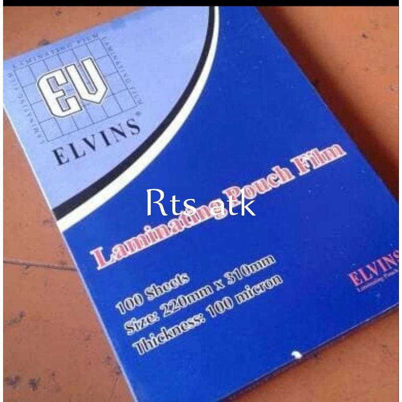 

plastik laminating.film.elvnis.size.A4.isi.100seet