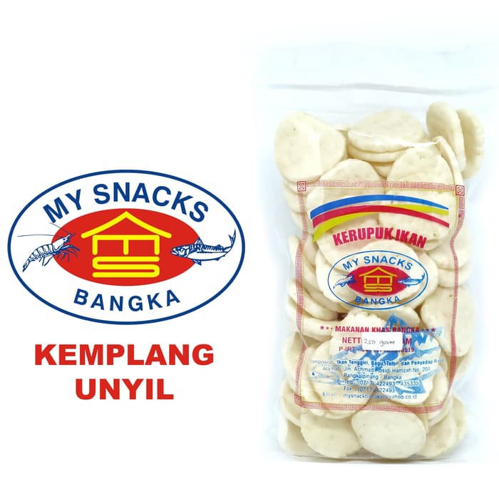 

Kemplang Goreng Ikan Unyil Bangka 200 Gram My Snacks Bangka