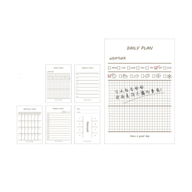 Todays Paragraph Series Memopad / Memo Tempel Motif Simple Lucu Unik Murah-2