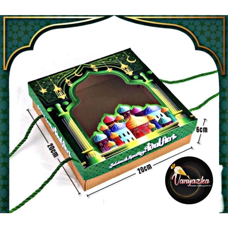 

Dus/Kotak/Box Hampers Lebaran Idul Fitri 20x20x6cm