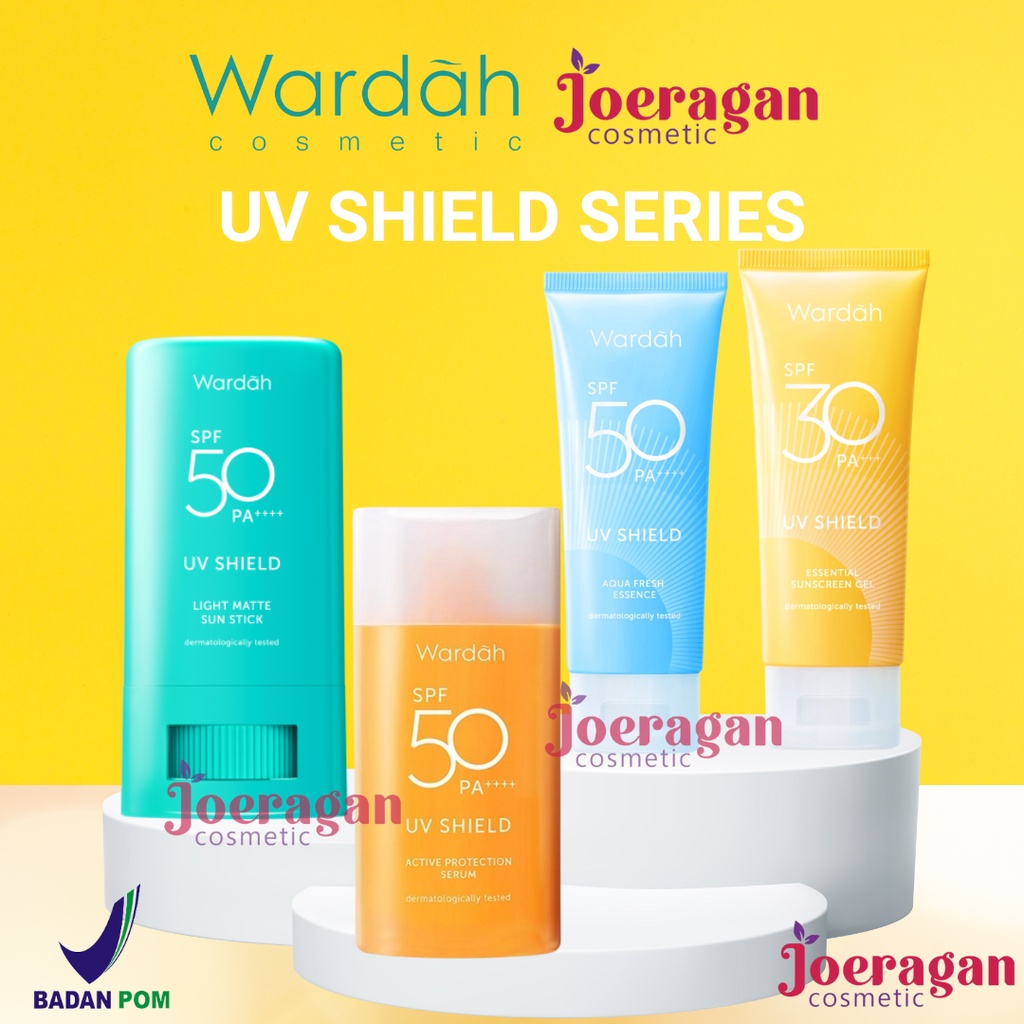 Wardah UV Shield Essential Sunscreen Gel SPF 30 Aqua Fresh SPF 50 Sunscreen Wardah SPF 30 SPF 50