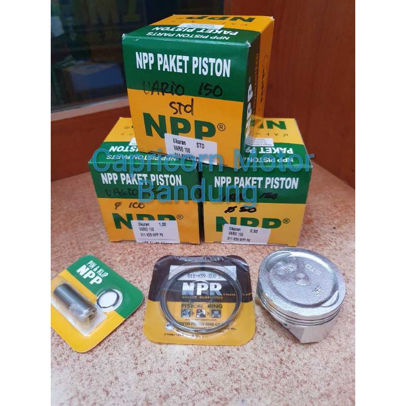 Piston Kit VARIO TECHNO 150 LED NPP oversize STD 25 50 75 100