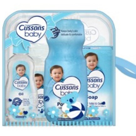 [ COD ] Cussons Baby Mini Bag Gift Set / Paket Mandi Bayi / Cussons travel pack / kado bayi / zafka store HARGA TERMURAH-2