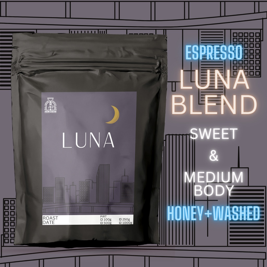 

LUNA BLEND - Full Arabika Honey Washed - 100 Gram - Sweet