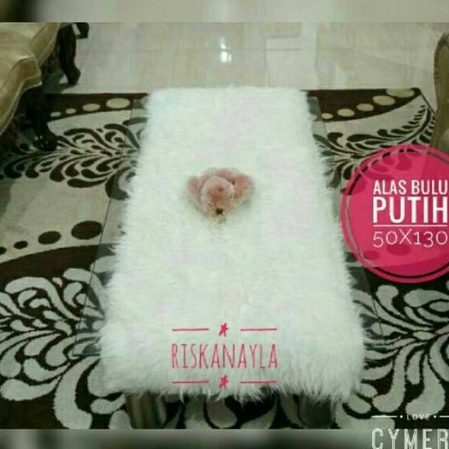 Anti licin iKarpeti bulu putih korea 50x130 Shopee Anti licin iKarpeti bulu putih korea 50x130 Shopee