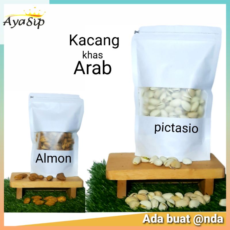 

KACANG KHAS ARAB ALMON 1kg Kacang Pictasio