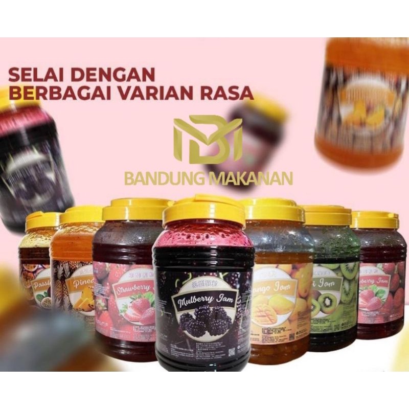 

OMUGI Jam drink selai minuman aneka rasa ecer 500g