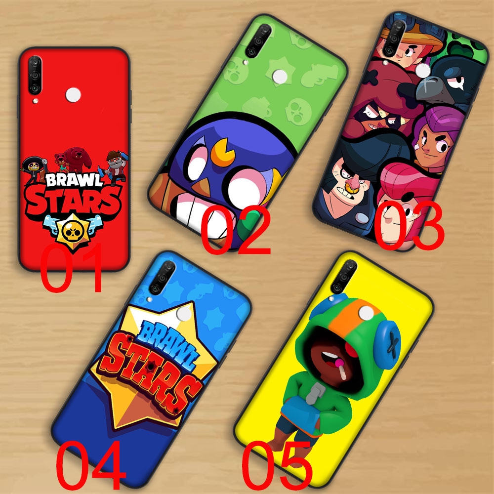 Casing Softcase Realme 6 6i 5s Q C11 C12 C15 X50 C2 C3 Pro Gambar Brawl Stars Warna Hitam Shopee Indonesia - capinhas brawl stars m30