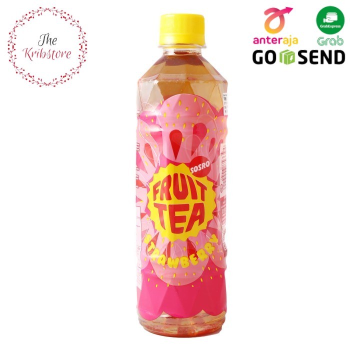 

FRUIT TEA Strawberry Botol 500ml