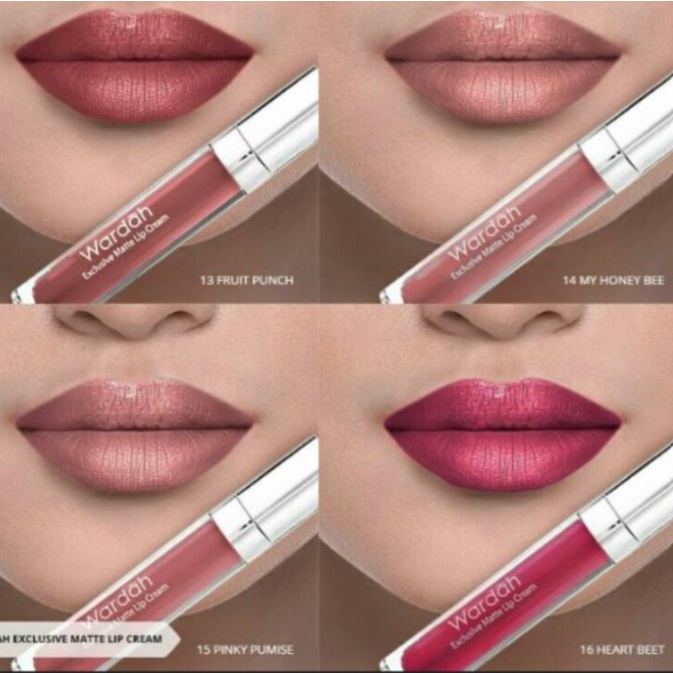 WARDAH Lip Cream Exclusive Matte - Lip krim Lipstick Cair BPOM