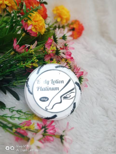 Body lotion platinum / bleaching platinum