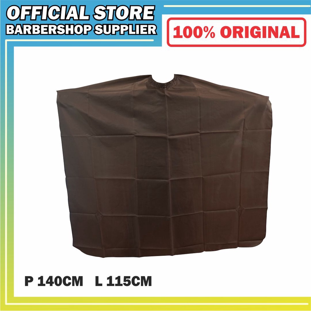 CAPE / KEP / KAIN KIP / SARUNG CUKUR POTONG BARBER SALON POLOS PREMIUM