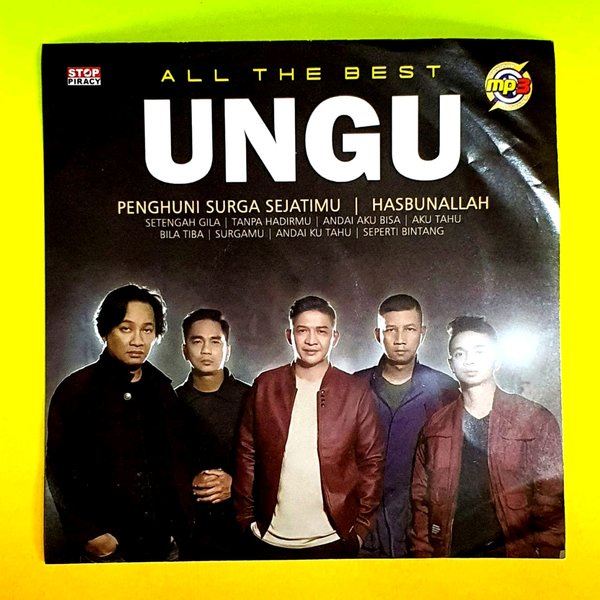KASET MP3 LAGU UNGU BAND LENGKAP - KASET MP3 LAGU POP BAND INDO 2000AN - KASET MP3 LAGU GALAU INDONE