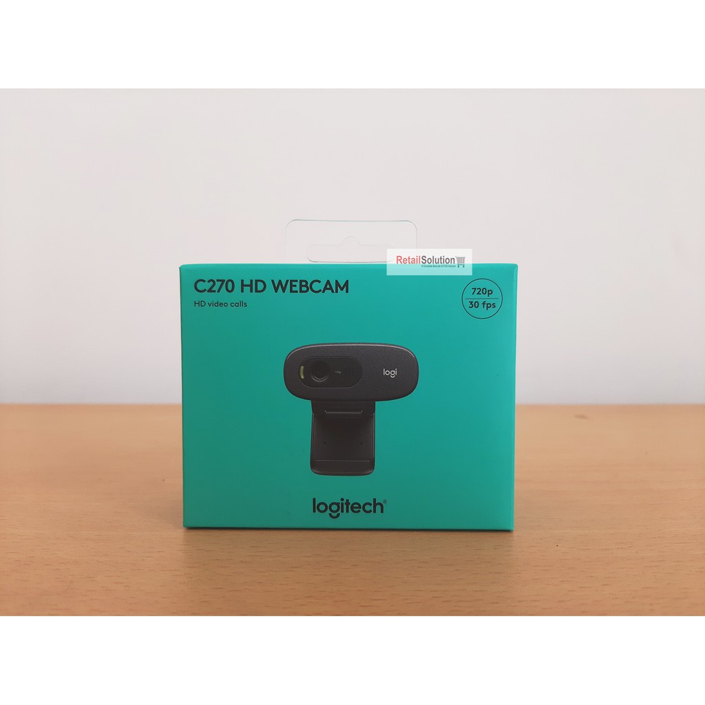 Webcam HD 720p 30FPS - Logitech C270 Garansi Resmi