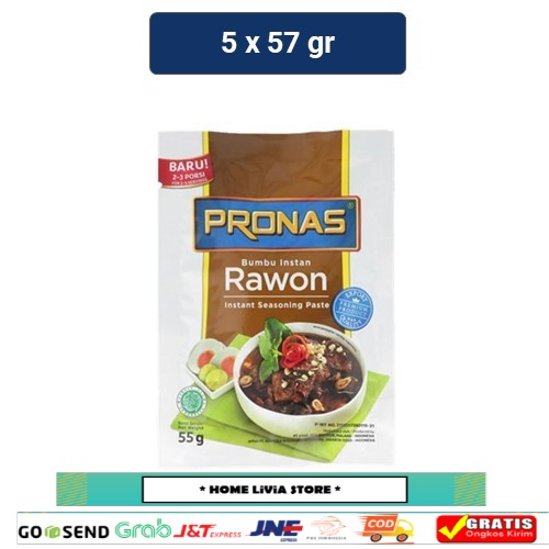 

Pronas Bumbu Instan Rawon 5 x 57 gr