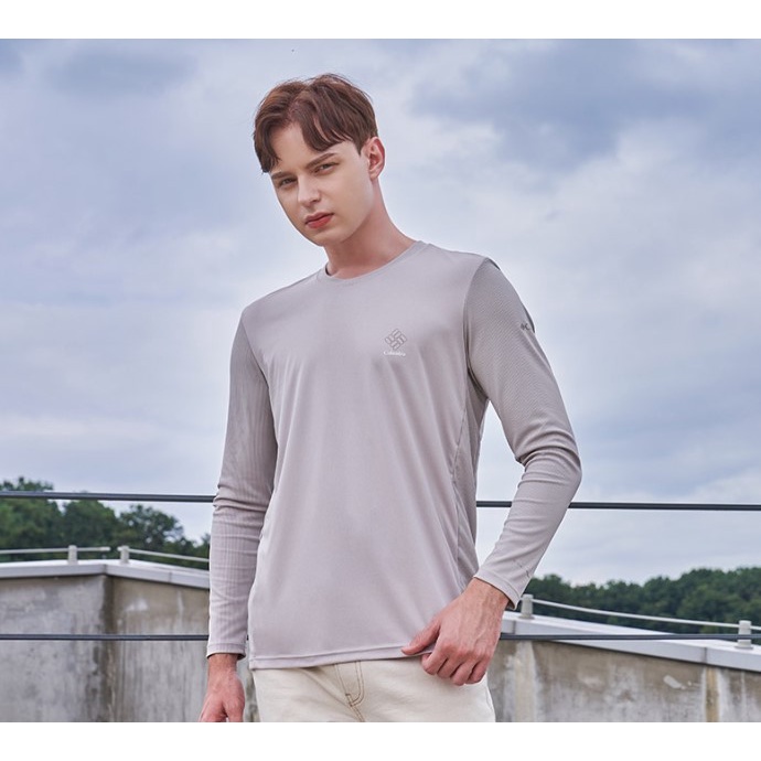Clmb Baselayers Golf Beige Original - Baju Manset Golf Pria Branded