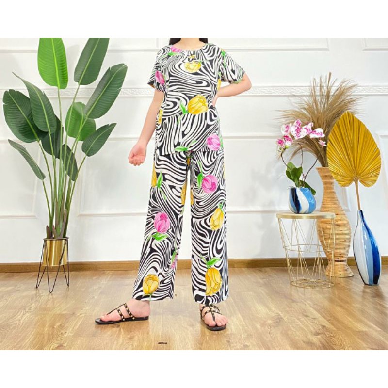 COD SETELAN CANTIK / PROMO BAJU TIDUR / SETELAN KENCANA UNGU / KENCANA UNGU SETELAN