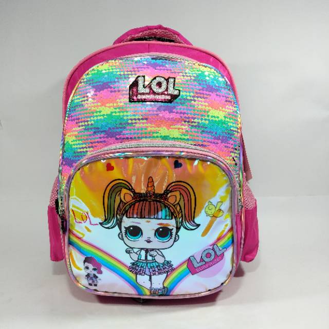 Tas Ransel Sekolah Anak Perempuan Gambar LOL 8025