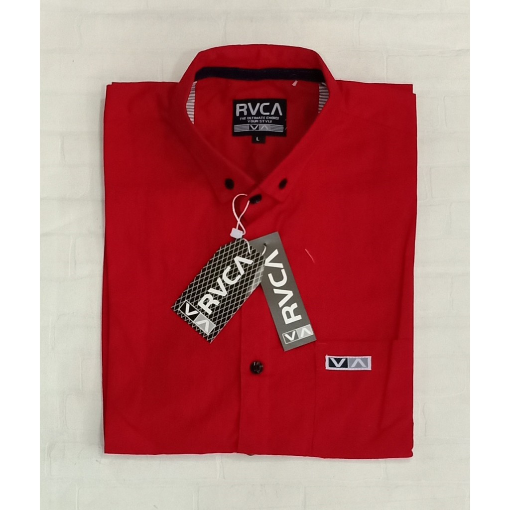 Kemeja Formal Pria Lengan Pendek ~ Kemeja Polos Pria Oxford Premium