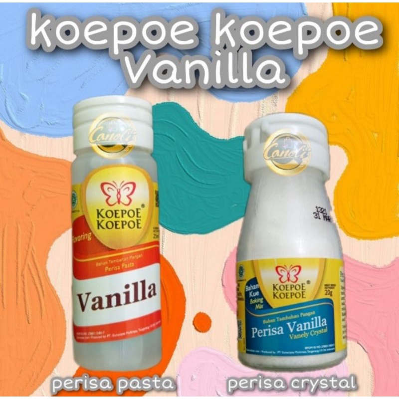 

perisa vanila koepoe / pasta vanilla koepoe