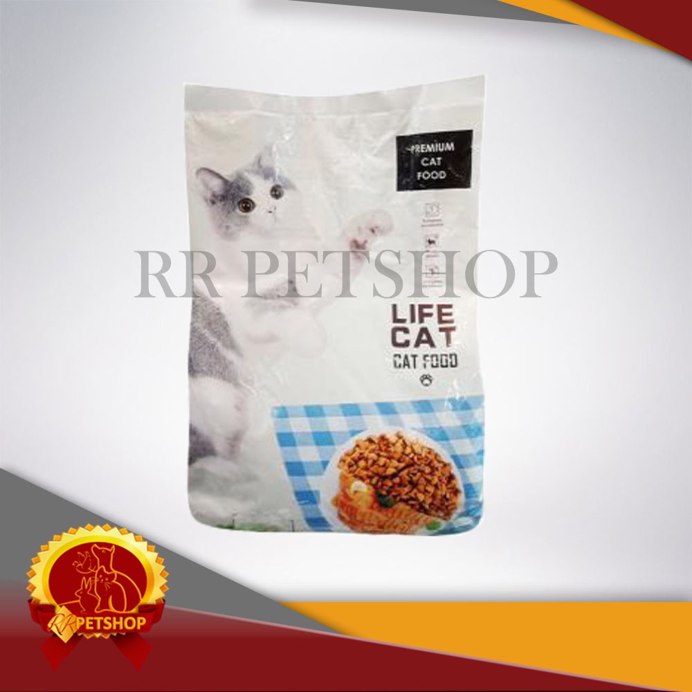 life cat makanan kucing 1kg 1 kg makanan kucing murah