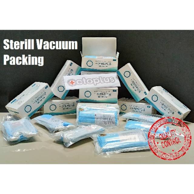 Masker 3ply surgical disposable mask OCTOPLUS isi 50 pcs