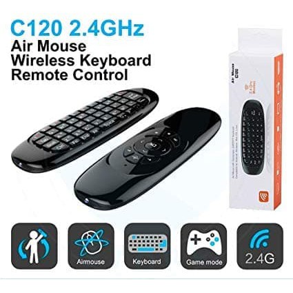 C120 2.4G Air Mouse Wireless Keyboard Remote Control For Android tv